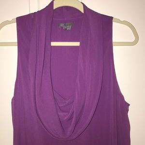 Vince silk/spandex top